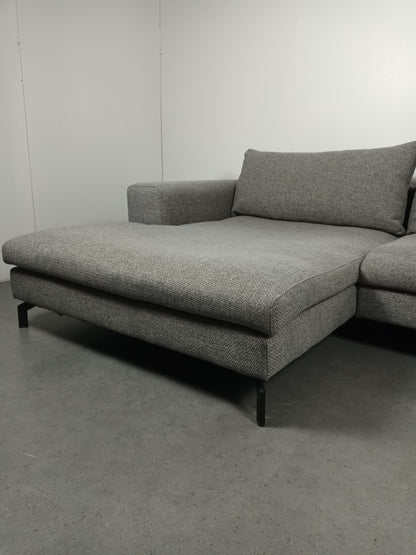 Moderne hoekbank XL | Grijs