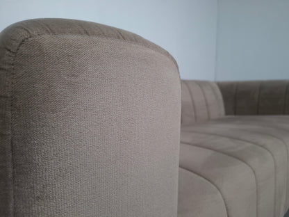 Bubble-seat-style 2-zits bank | Taupe