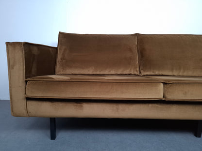 BePureHome Rodeo velvet 3 zits bank | Geel