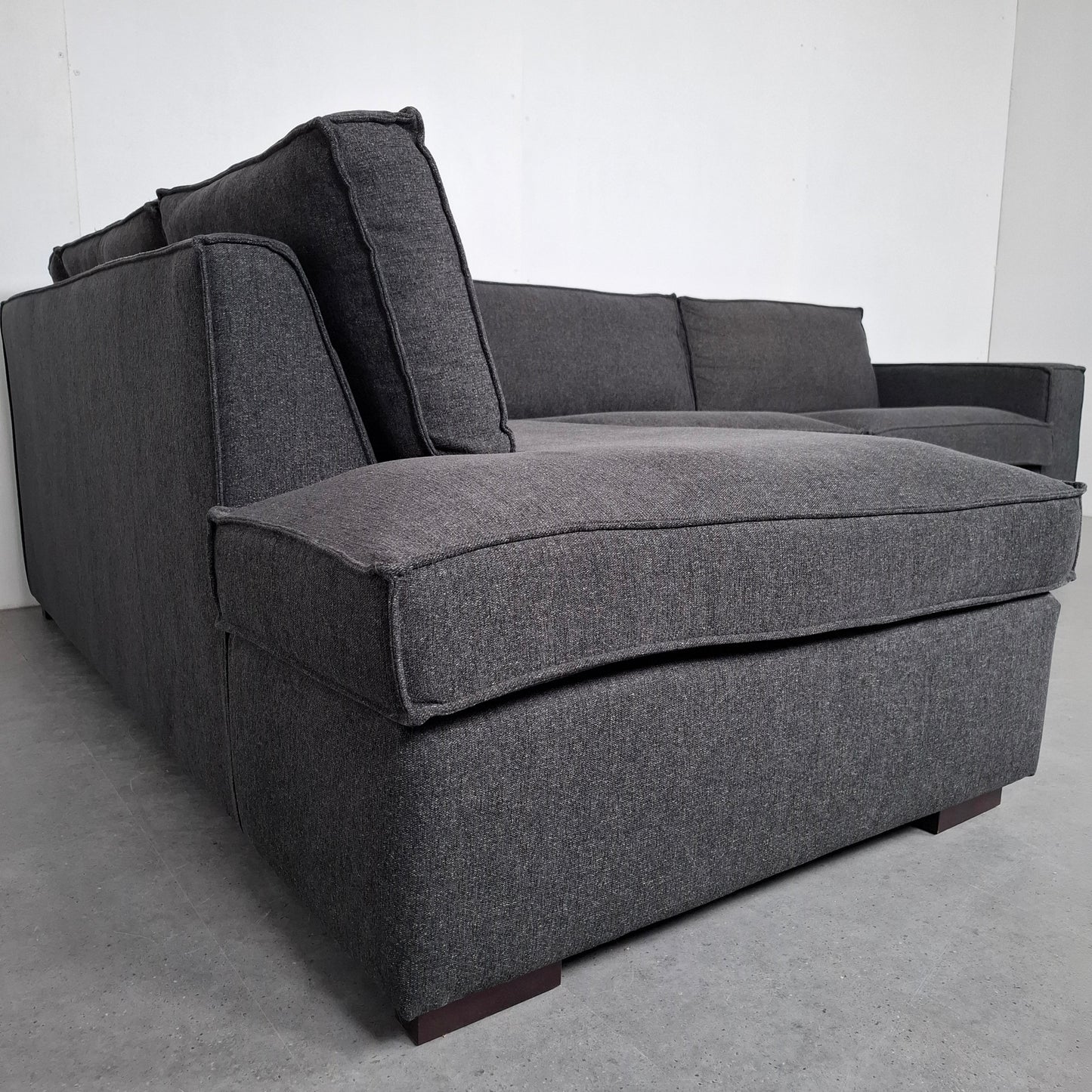 WOOOD Thomas hoekbank | Antraciet grijs