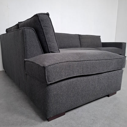 WOOOD Thomas hoekbank | Antraciet grijs