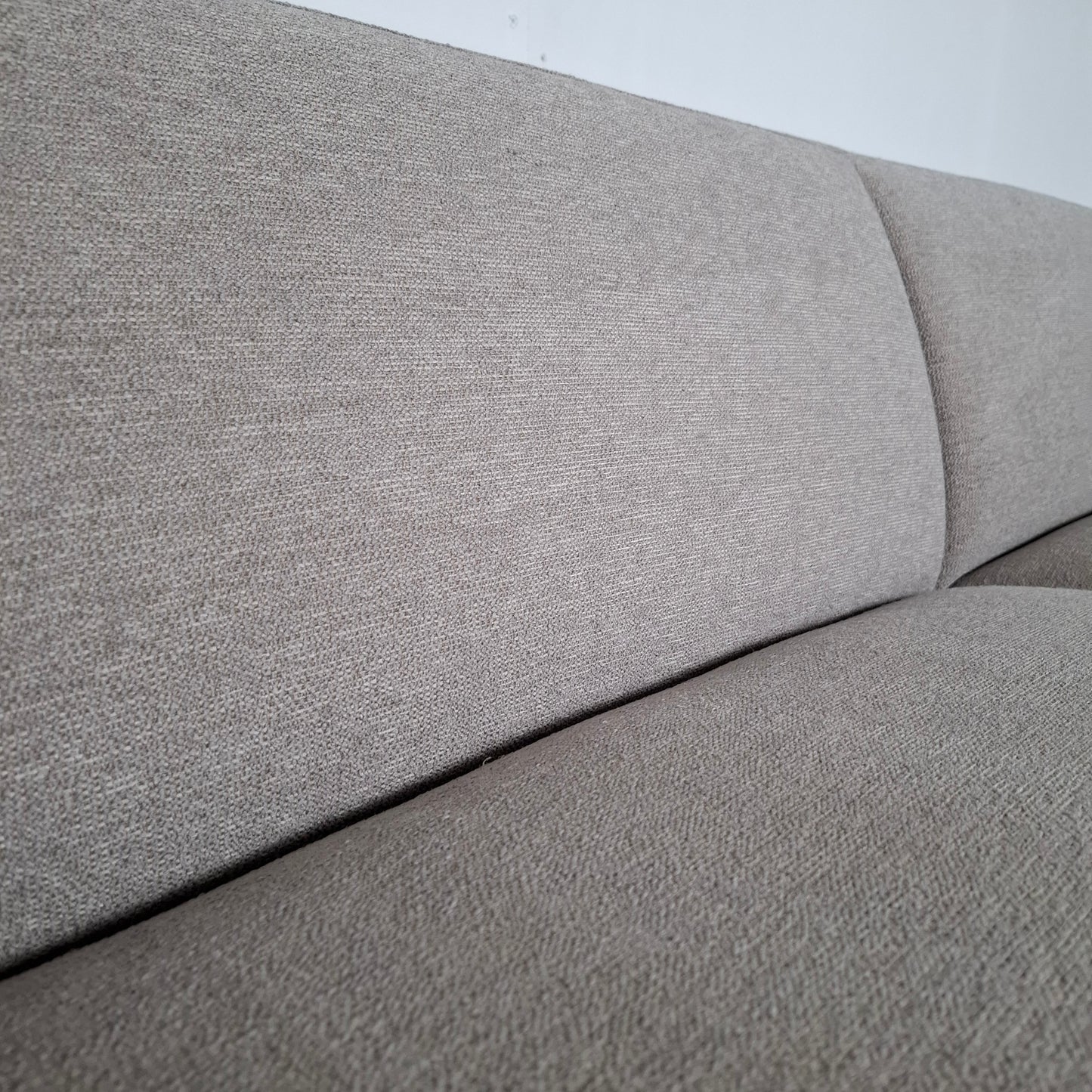 BY SIDDE Odin 4 zits bank met hocker | Grijs
