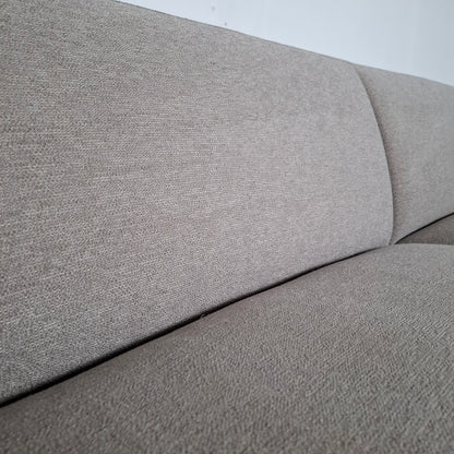 BY SIDDE Odin 4 zits bank met hocker | Grijs