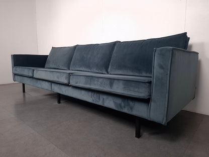 BePureHome 3 zits Bank met Hocker | Velvet Teal