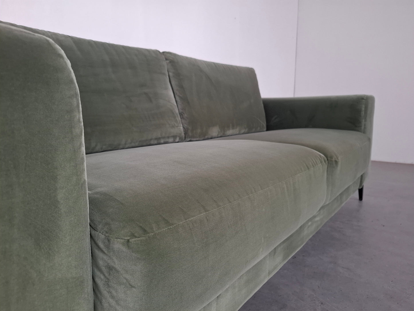 Velvet 2,5 zits Bank | Groen