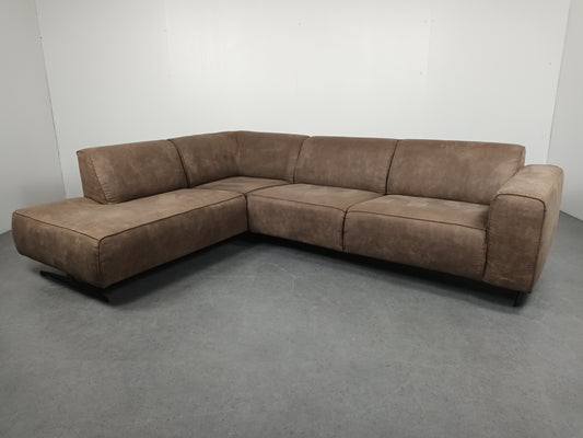 Moderne hoekbank | taupe