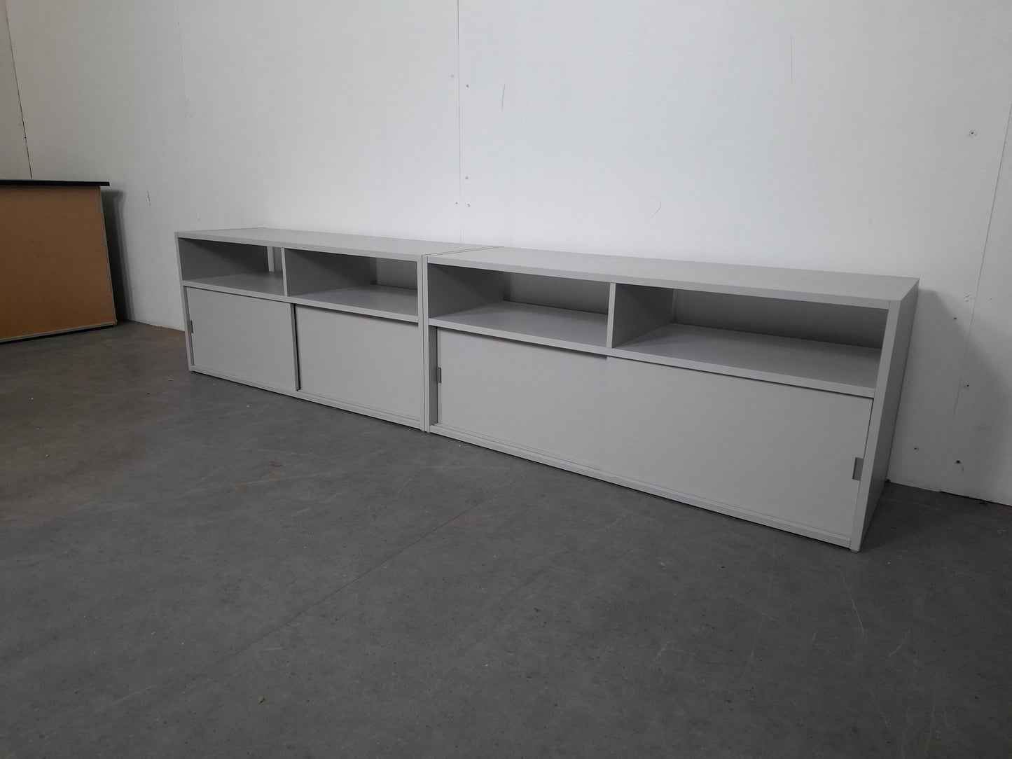 Set van 2 Televisiemeubelen | Lichtgrijs