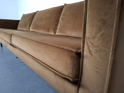 BePureHome Rodeo velvet 3 zits bank | Geel