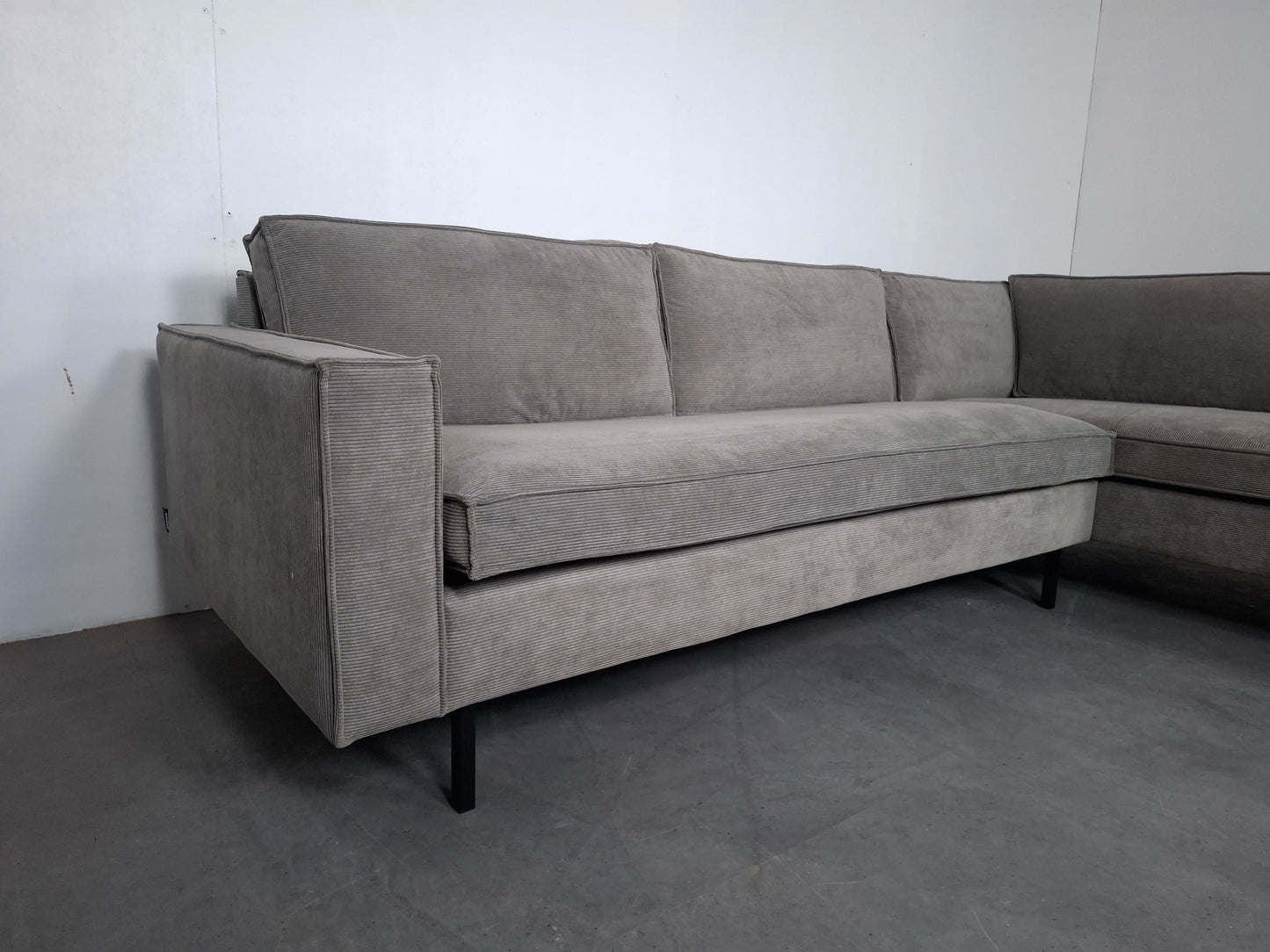 WOOOD Arwin Hoekbank | Licht grijs