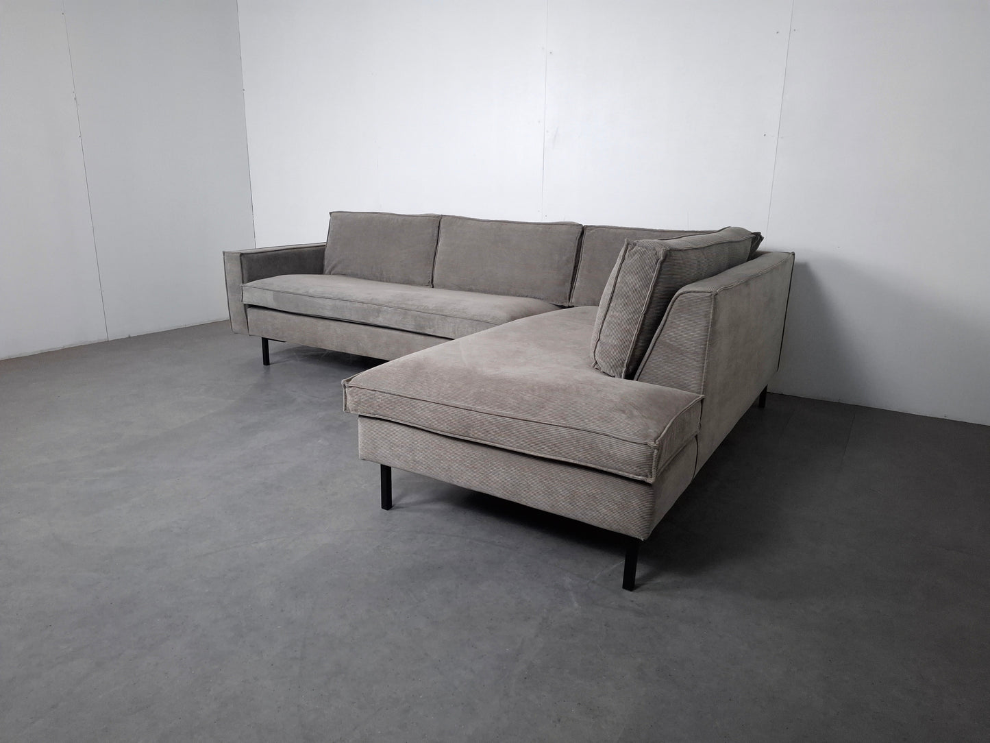 WOOOD Arwin Hoekbank | Licht grijs