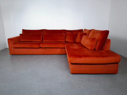 Luxe Zitmaxx hoekbank Zo goed als nieuw | Oranje