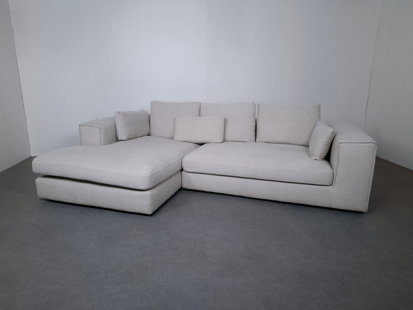 Nous Living hoekbank Vidar | Creme