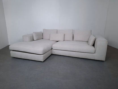 Nous Living hoekbank Vidar | Creme