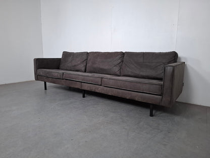 BePure Rodeo 3 zits Bank met Poef | Grijs