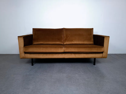 BePureHome 2 zits Bank met Hocker | Honing geel