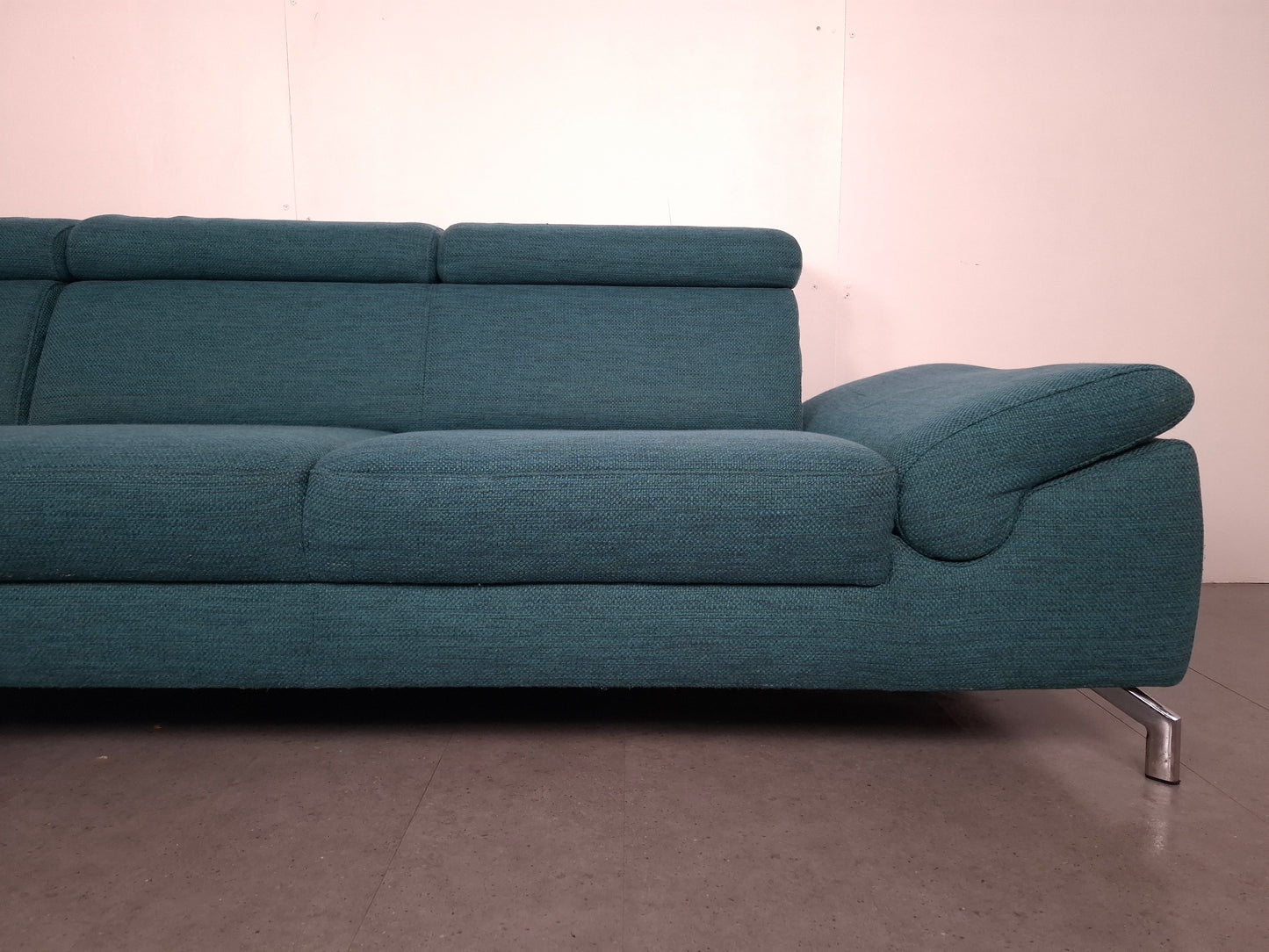 Montel Chicago hoekbank | Aqua blauw