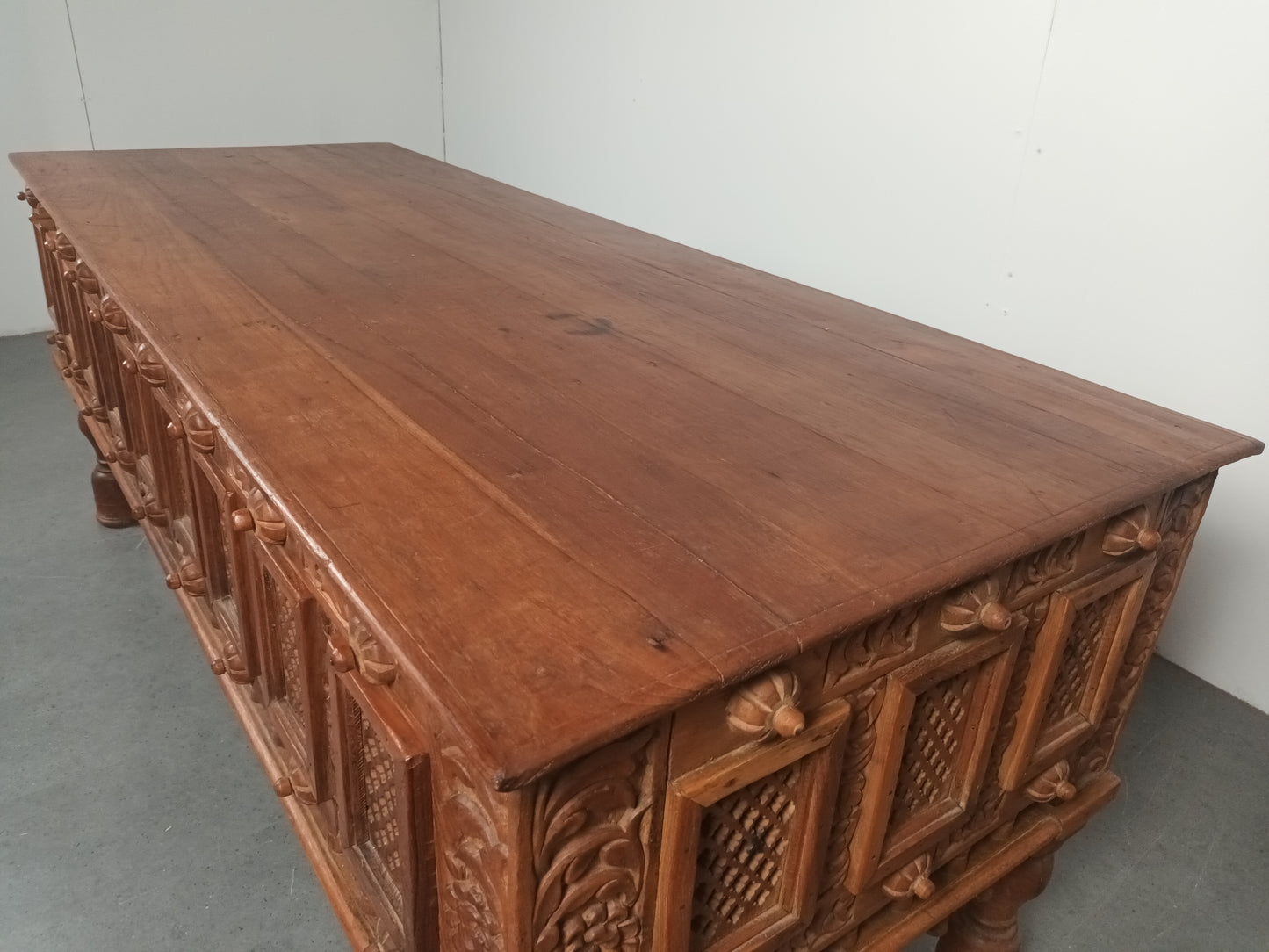 Indische handgesneden Ladekast | 3 Lades