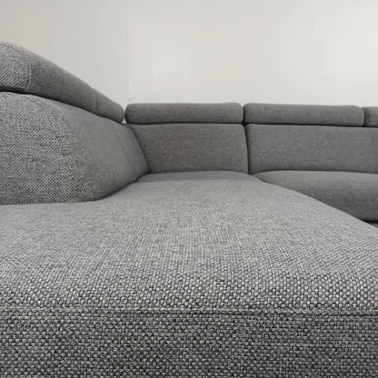 Montel Urban hoekbank | Licht grijs (gemeleerd)