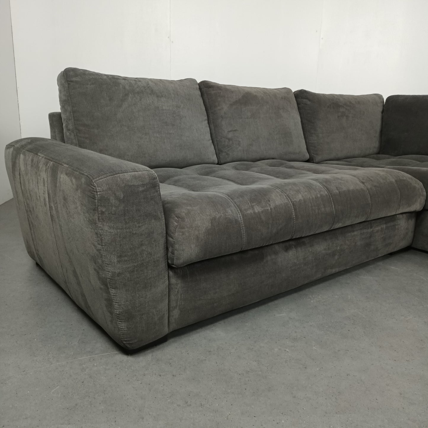 Bubble seat style hoekbank | Grijs