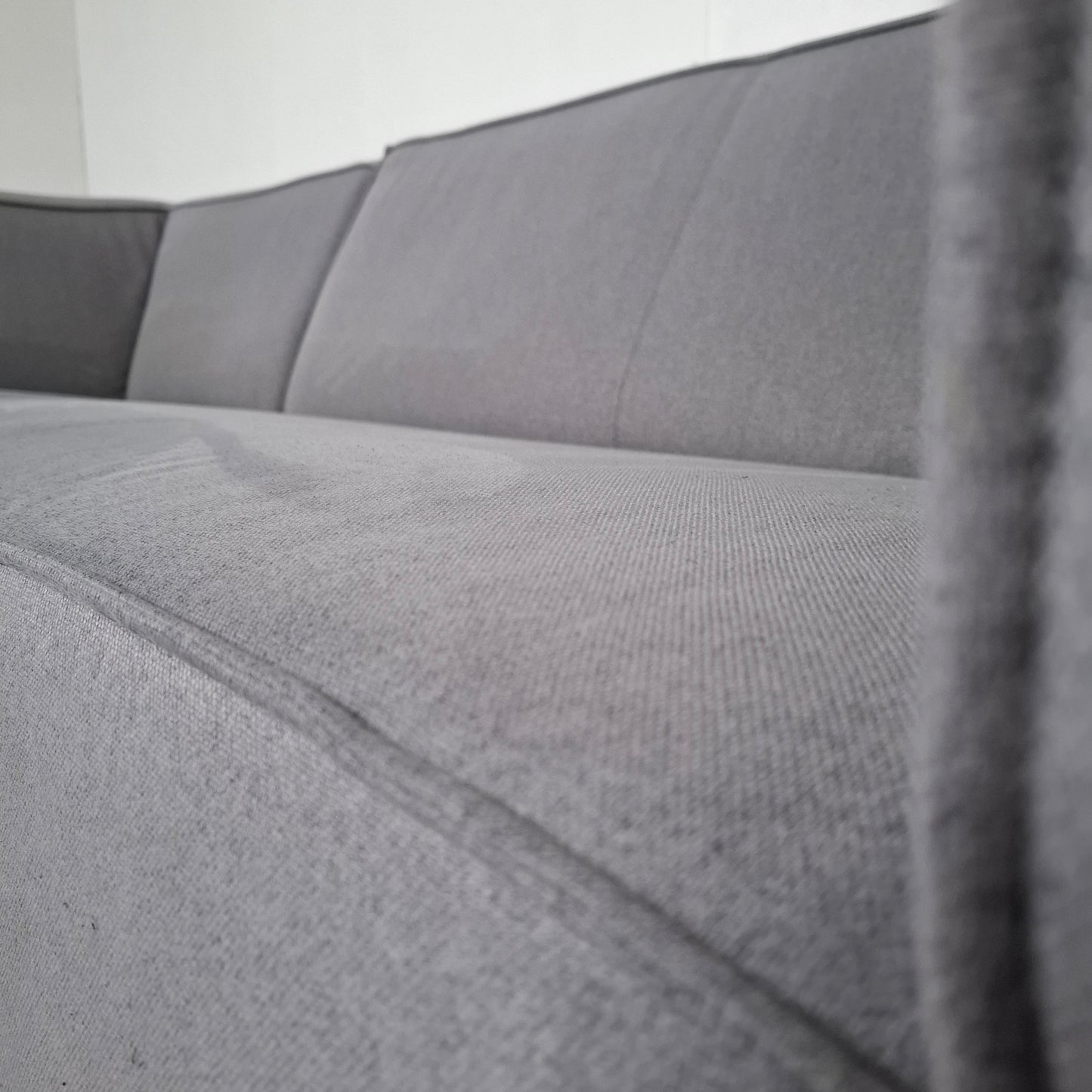 Moderne 3 zits hoekbank | Licht grijs