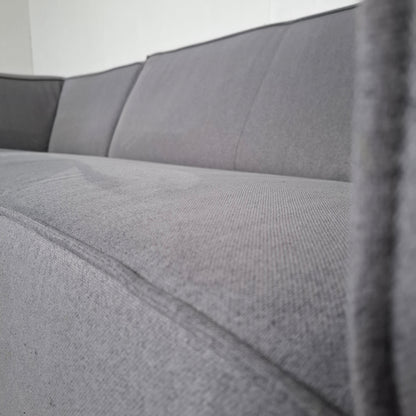Moderne 3 zits hoekbank | Licht grijs