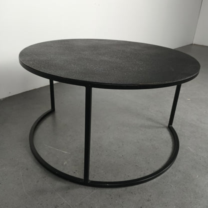 Industriële salontafel | Volledig staal | Zwart