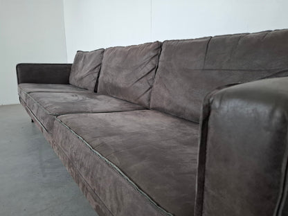 BePure Rodeo 3 zits Bank met Poef | Grijs