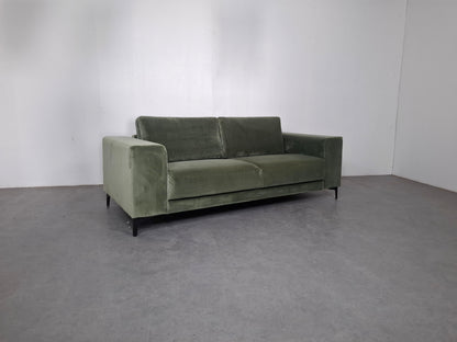Velvet 2,5 zits Bank | Groen
