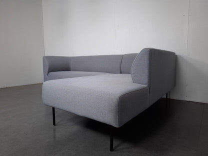 Compacte 3 zits Hoekbank | Licht grijs