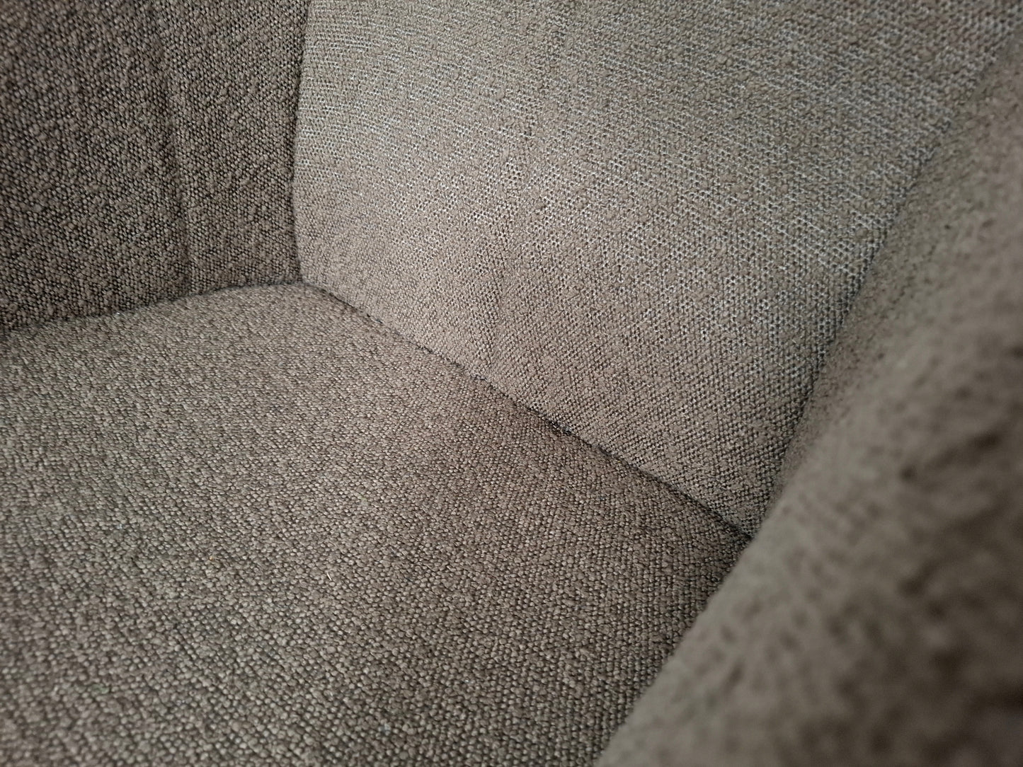 Set van 3 Stijlvolle Corduroy Stoelen | Taupe