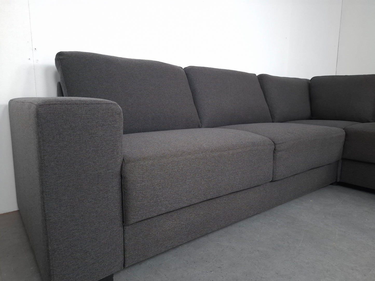 Moderne hoekbank | Antraciet
