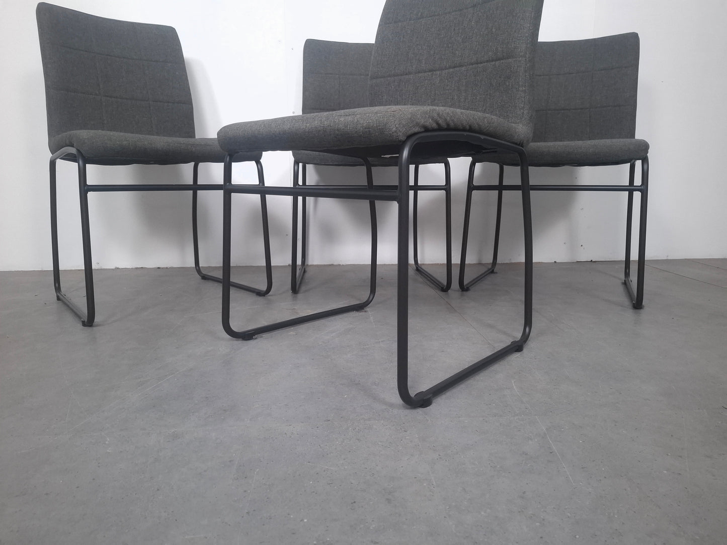Stijlvolle set van 4 Eetkamer Stoelen | GRATIS BEZORGING | Gereinigd