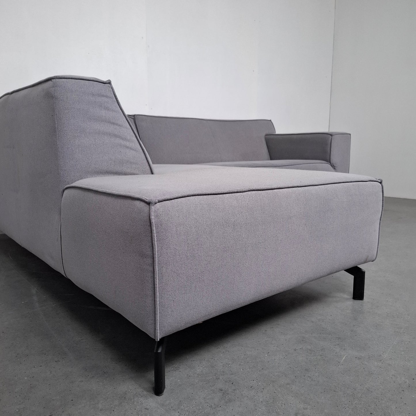 Moderne 3 zits hoekbank | Licht grijs