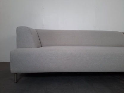 Hoge kwaliteits, moderne stijls hoekbank | Beige /Wit