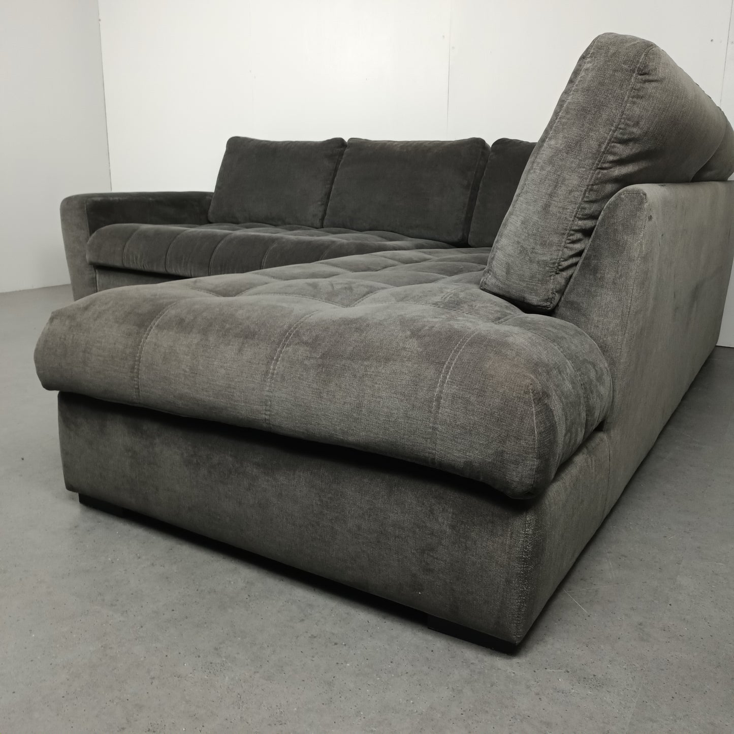 Bubble seat style hoekbank | Grijs