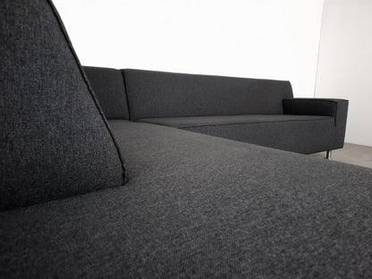 Moderne Hoekbank met Hocker | Grijs