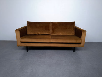 BePureHome Rodeo velvet 2 zits bank | Geel