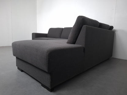 Moderne hoekbank | Antraciet