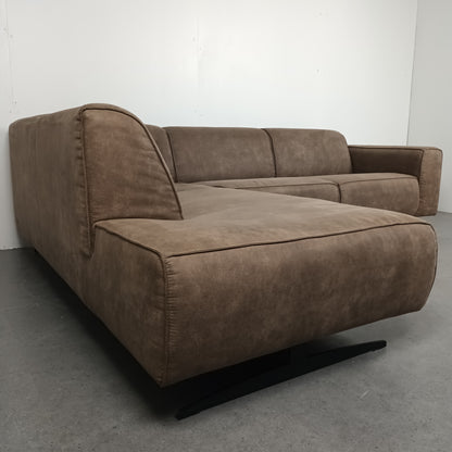 Moderne hoekbank | taupe