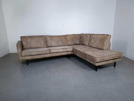 BePureHome Rodeo hoekbank | Camel
