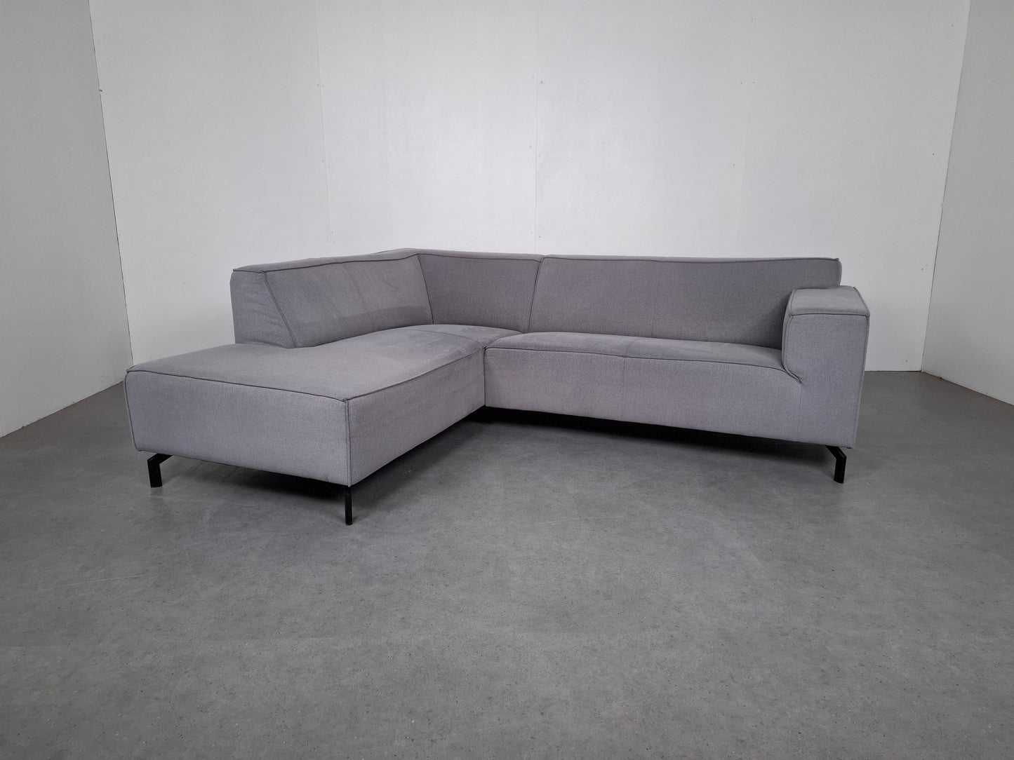 Moderne 3 zits hoekbank | Licht grijs