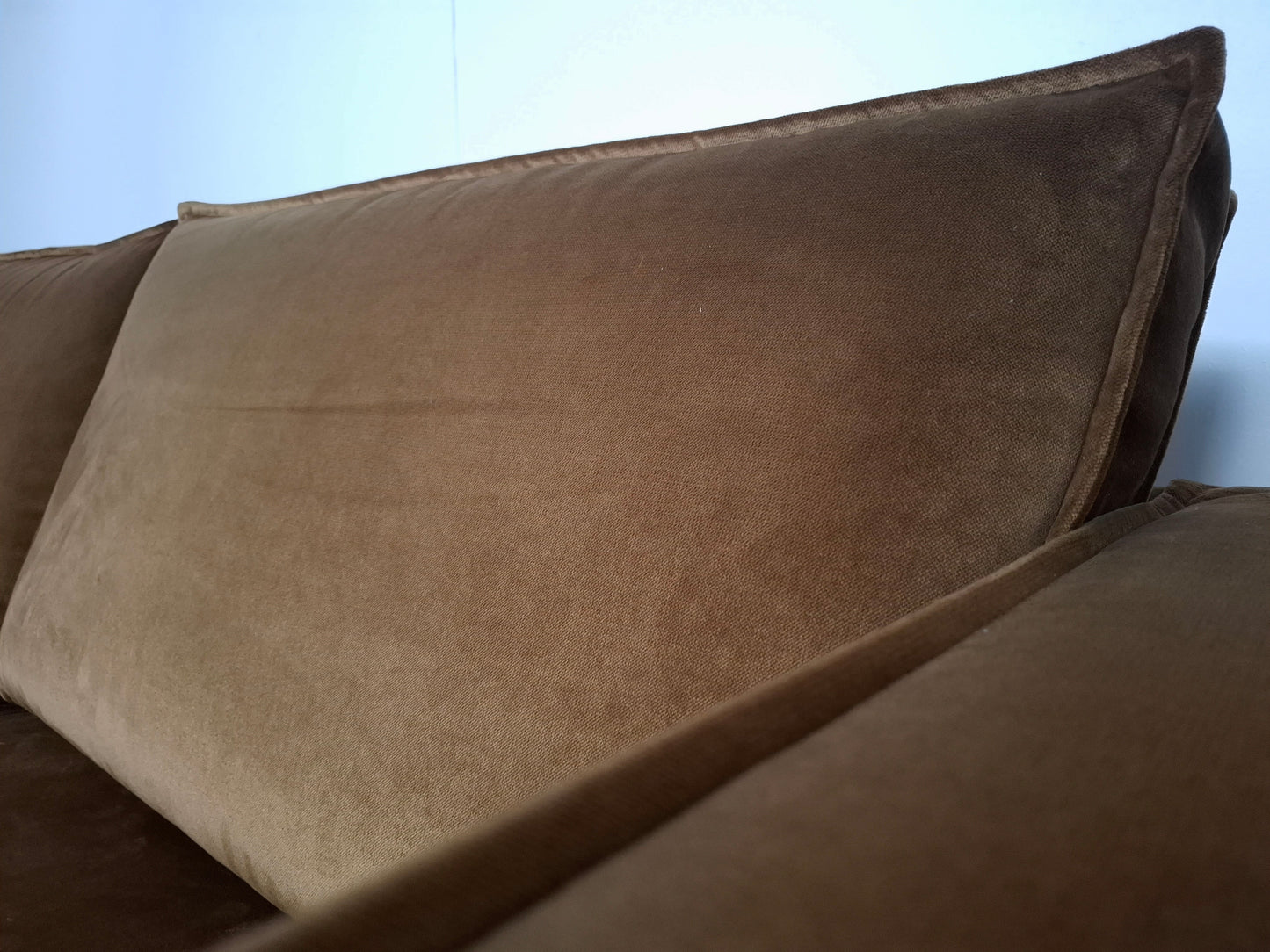BePureHome 2 zits Bank met Hocker | Honing geel