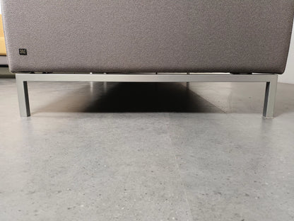 Rolf Benz designer hoekbank | Licht grijs & geel