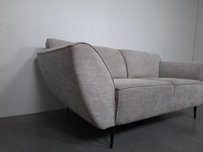 Montel 2,5 zits Bank (eventueel met hocker of complete set) | Gemeleerd