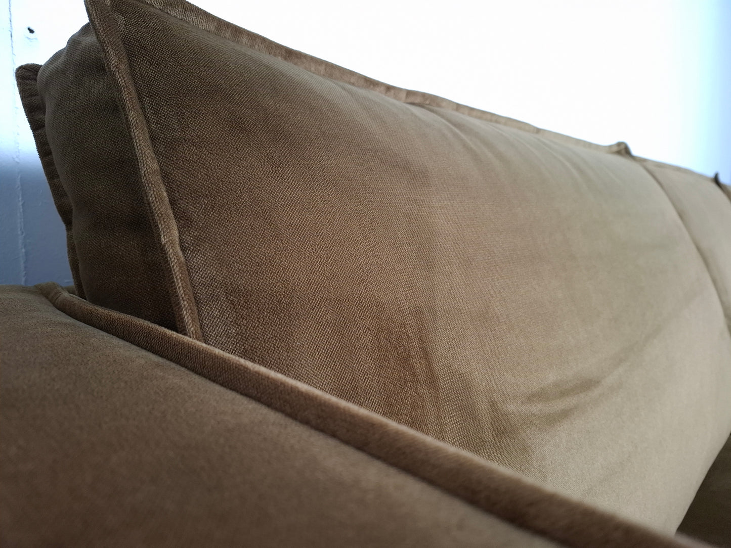 BePureHome Rodeo velvet 3 zits bank | Geel
