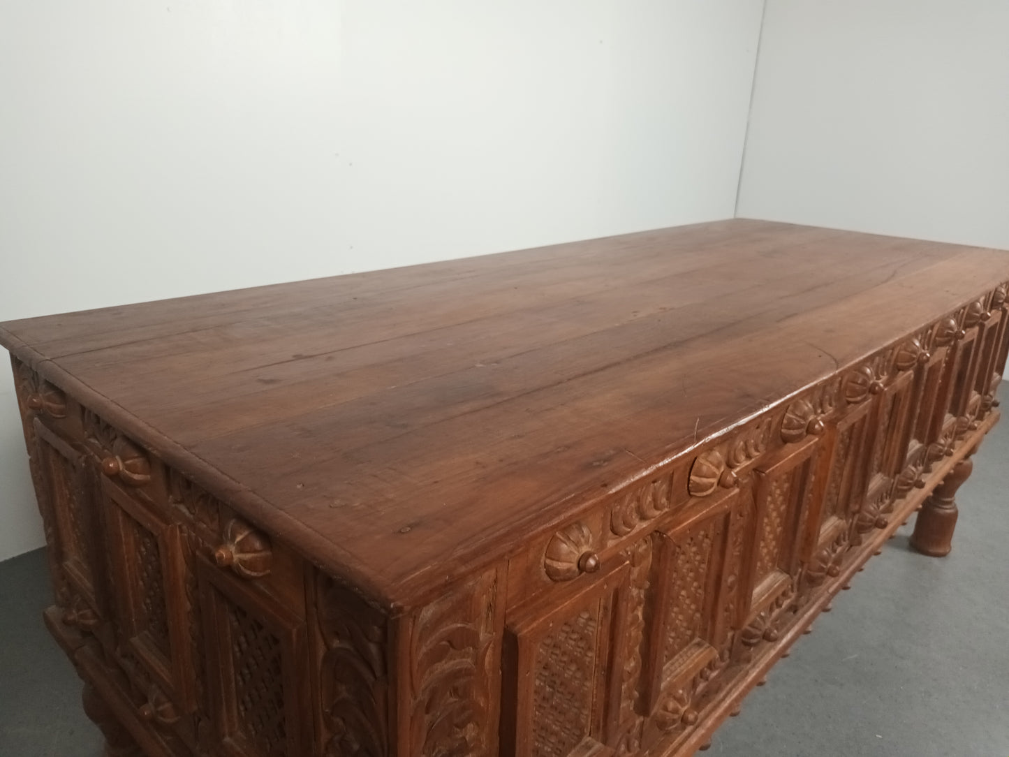 Indische handgesneden Ladekast | 3 Lades
