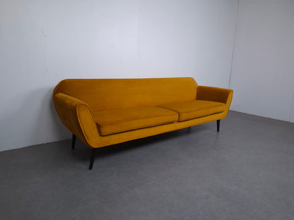 WOOOD model Rocco 3 zits bank | Okergeel