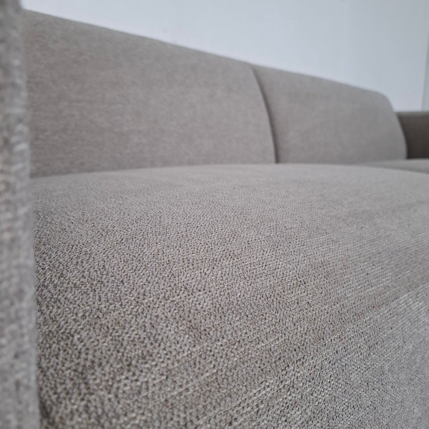 BY SIDDE Odin 4 zits bank met hocker | Grijs
