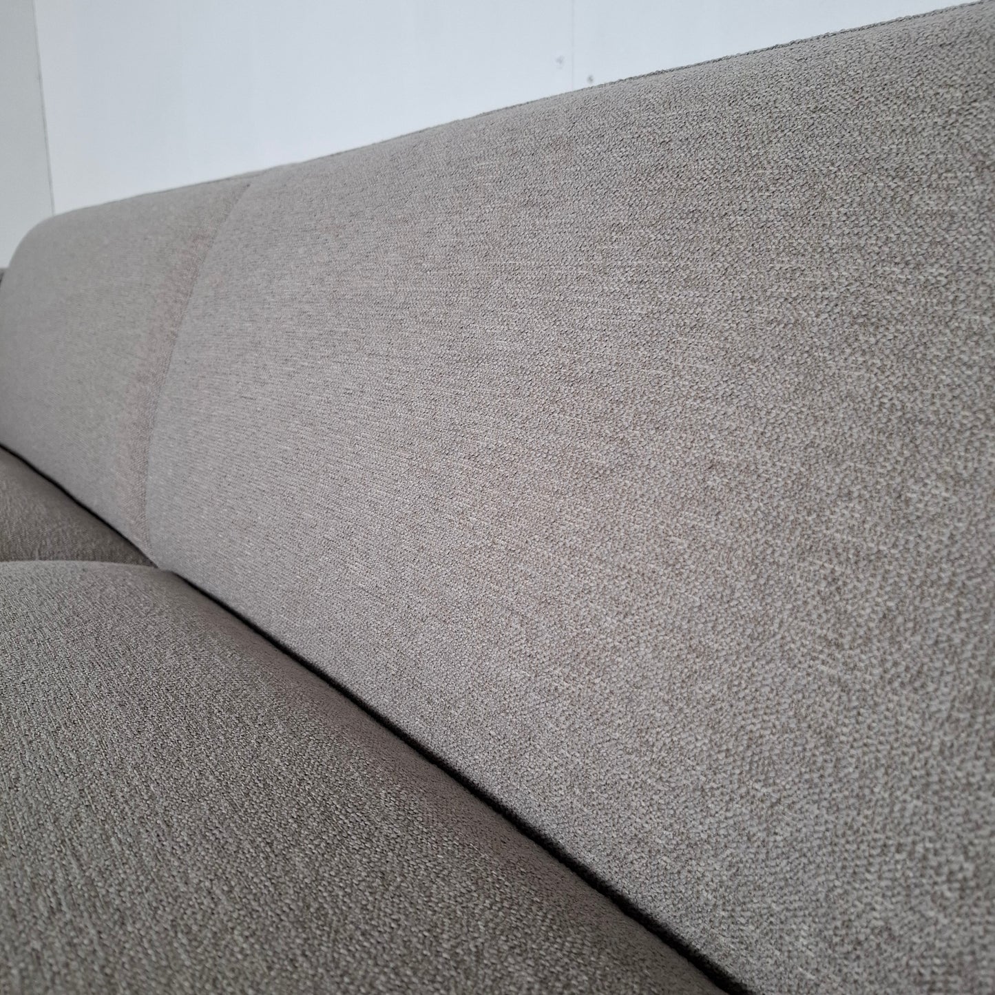 BY SIDDE Odin 4 zits bank met hocker | Grijs