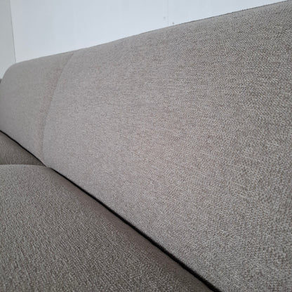 BY SIDDE Odin 4 zits bank met hocker | Grijs